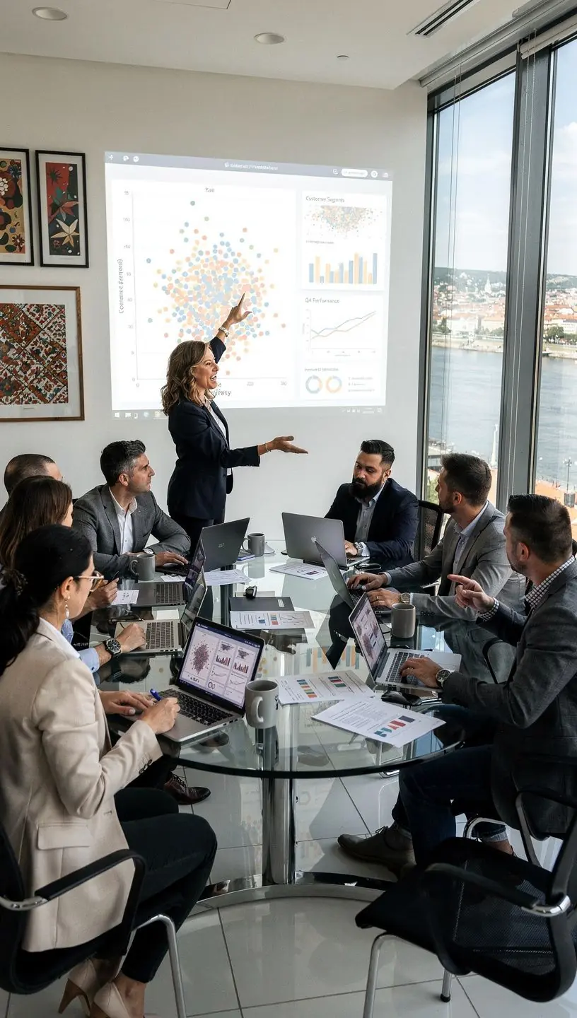 Adatmodellezés folyamatábrája, amely a különböző adatforrások integrációját mutatja be.