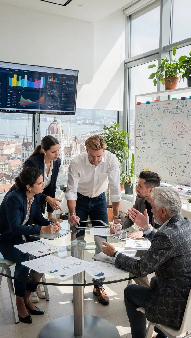 Statisztikai elemzés grafikonja, amely a valószínűségi regressziót szemlélteti.